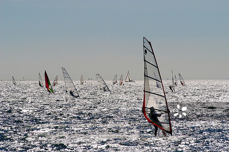 特伦蒂诺-上阿迪杰，加尔达湖图片素材