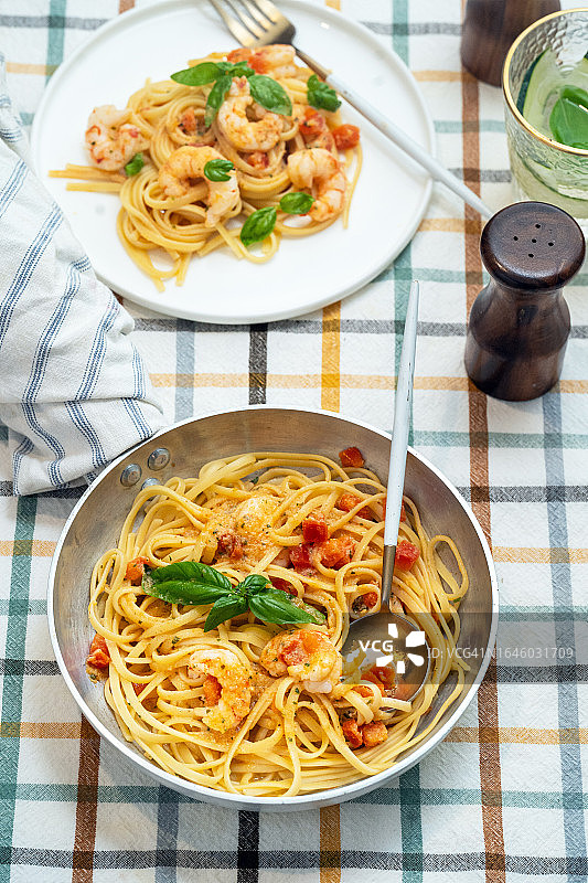 海鲜意大利面图片素材