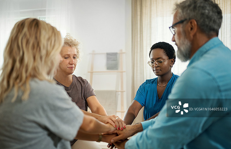 团体治疗和咨询图片素材