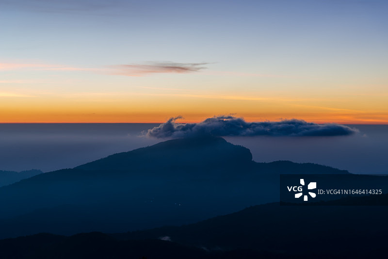 茵他侬山国家公园风光（泰国最高峰）图片素材