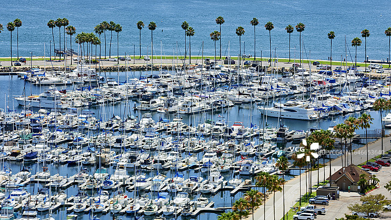 洛杉矶港口风光图片素材