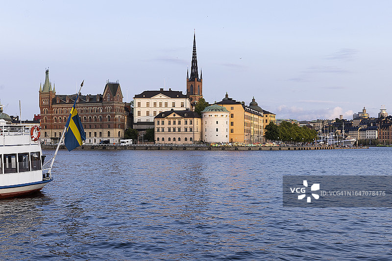 瑞典斯德哥尔摩的骑士岛图片素材