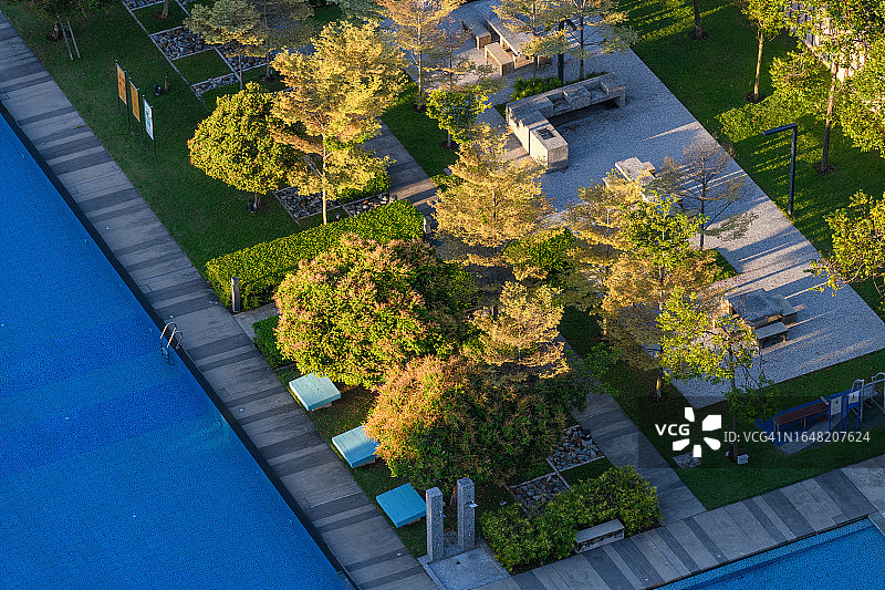 休闲公园图片素材