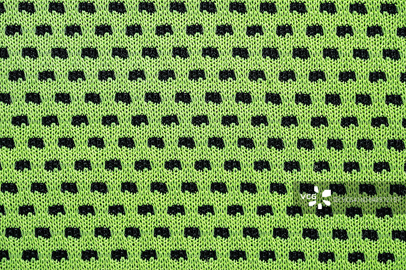 黑色和绿色网状织物纹理和背景的全画幅镜头图片素材