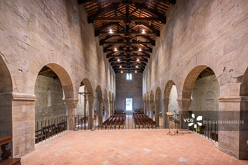 瓦莱里亚纳的卡斯特尔韦基奥 - 意大利托斯卡纳区皮斯托亚省图片素材