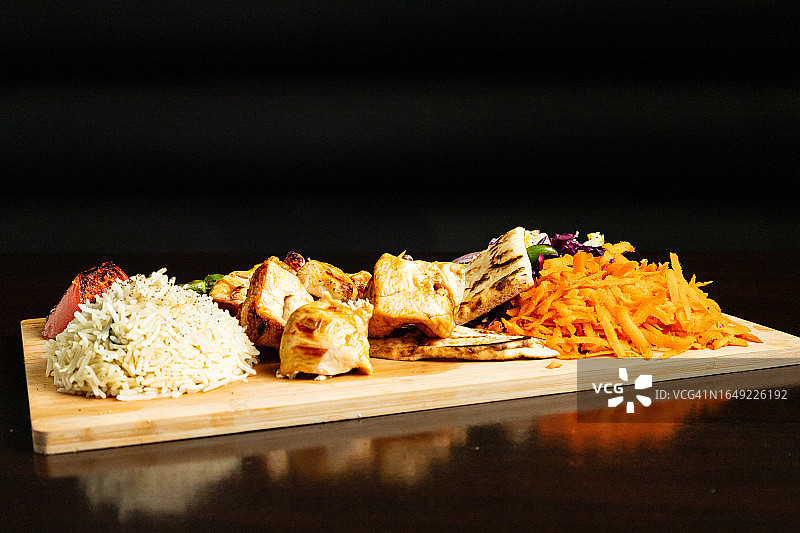 鸡肉串图片素材