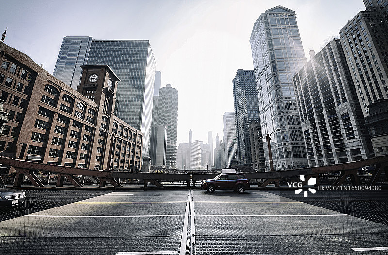 芝加哥城市景观图片素材