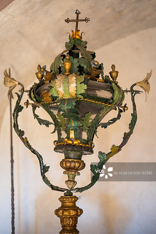 瓦莱里亚纳的卡斯特尔韦基奥 - 意大利托斯卡纳区皮斯托亚省图片素材