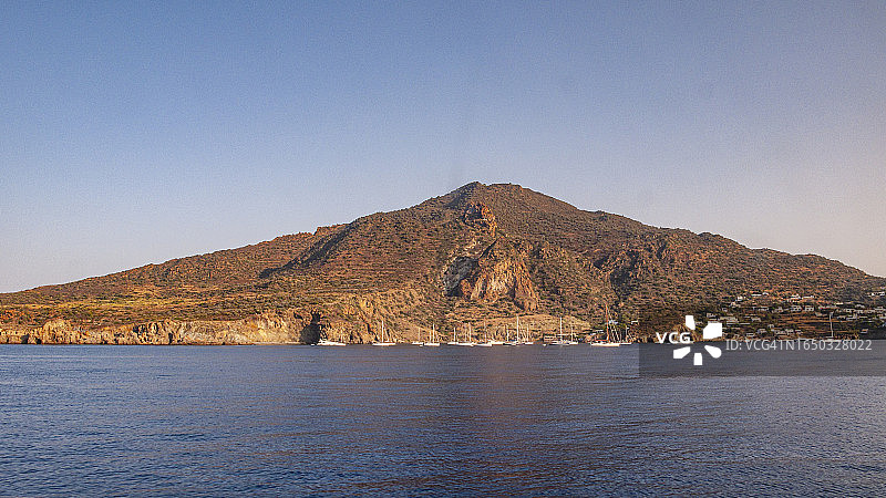 西西里岛帕纳雷阿岛风光图片素材