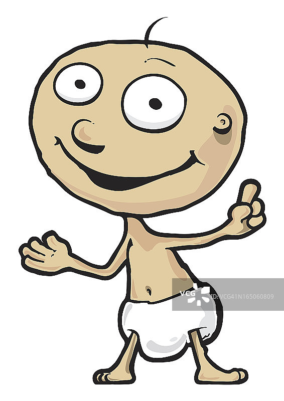 聪明婴儿图片素材