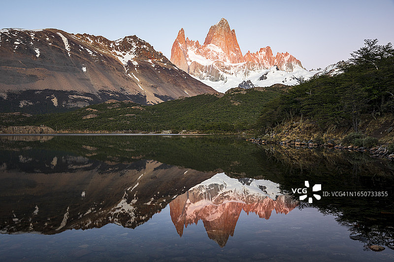 菲茨罗伊峰，阿根廷图片素材