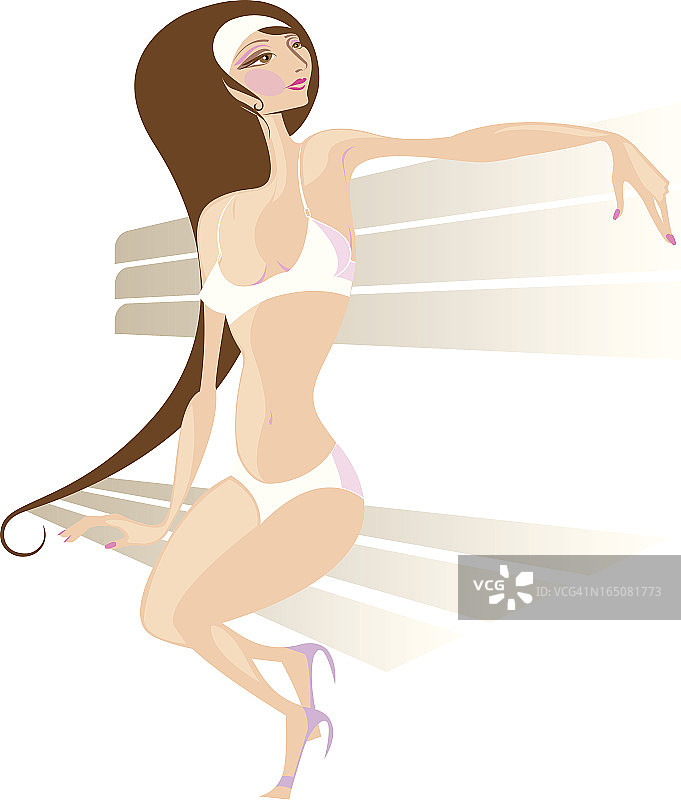 比基尼小姐图片素材