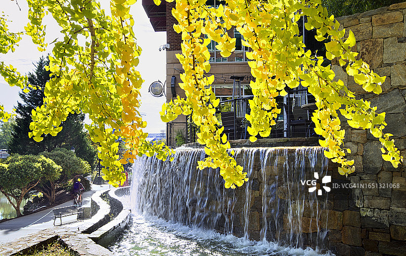 秋季，南卡罗来纳州格林维尔图片素材