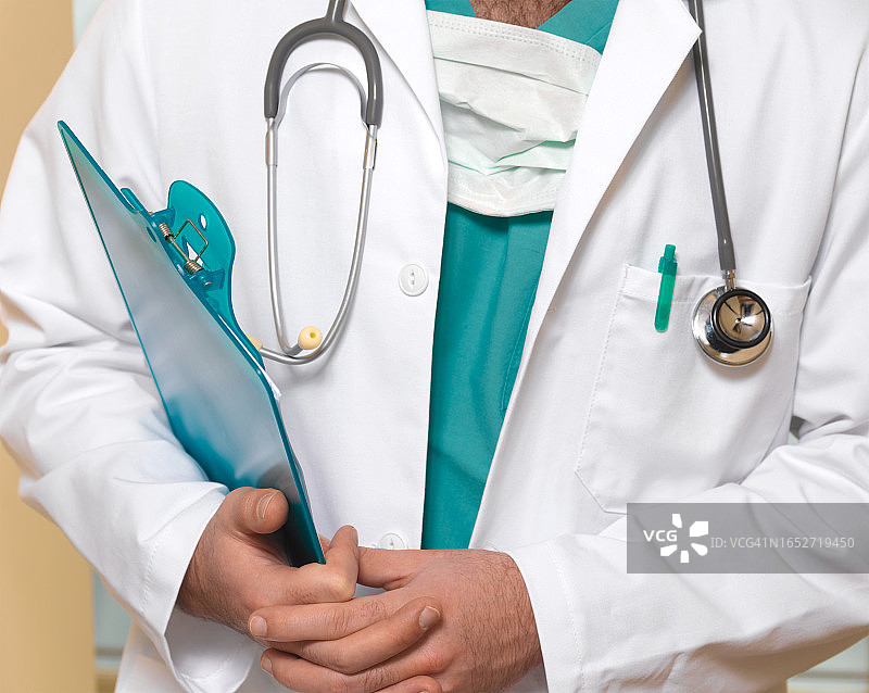 急诊室里等待的医生图片素材