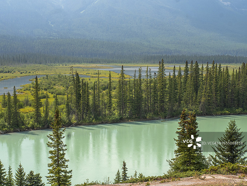 2023年8月6日，弓谷公园，艾伯塔001图片素材