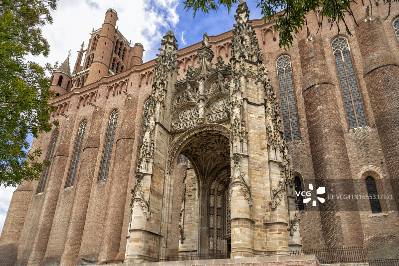 法国阿尔比圣塞西利亚主教座堂图片素材