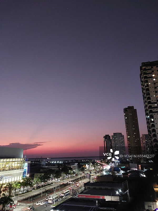 帕拉贝伦的日落图片素材