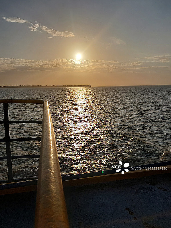 马拉若日落图片素材