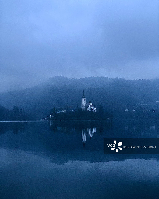 布莱德湖图片素材