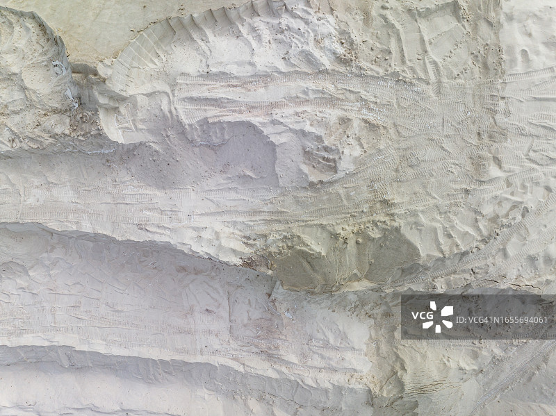 澳大利亚昆士兰矿山盐堆无人机航拍图片素材