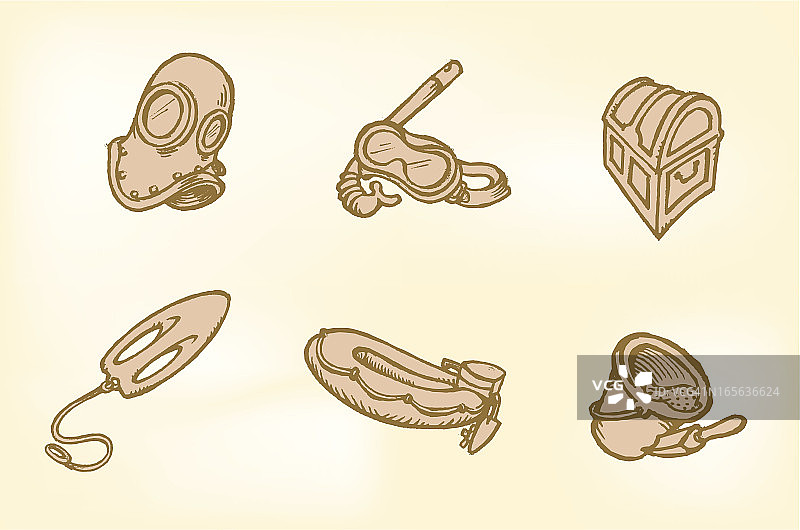 海洋物品合集图片素材