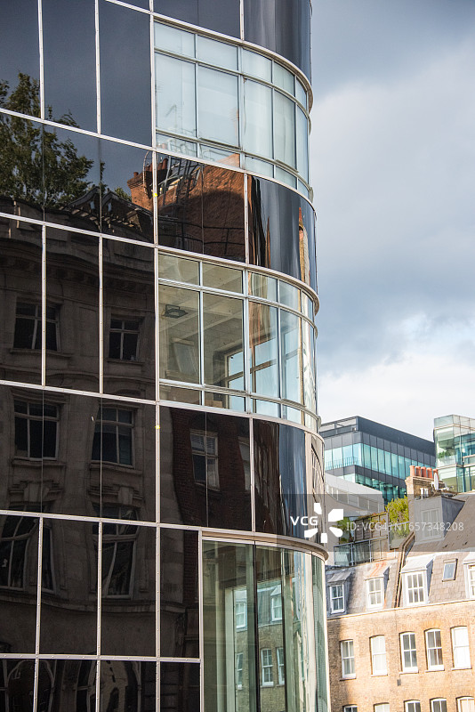 每日快报大楼局部图片素材