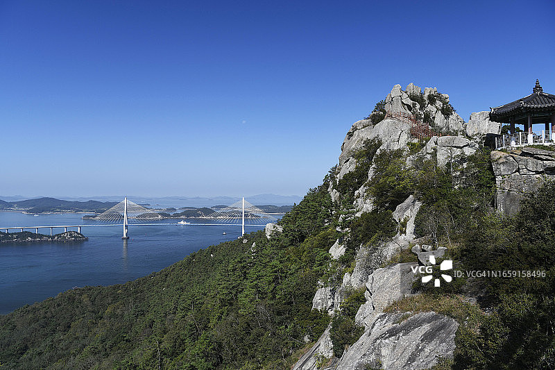 全罗南道木浦市木浦大桥图片素材