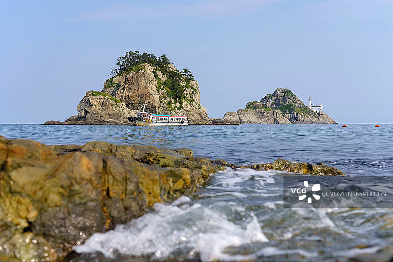 釜山五六岛游船之旅图片素材