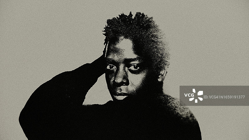 年轻的黑人男子图片素材