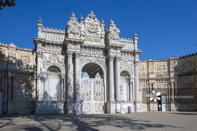 多尔玛巴赫切宫正门图片素材