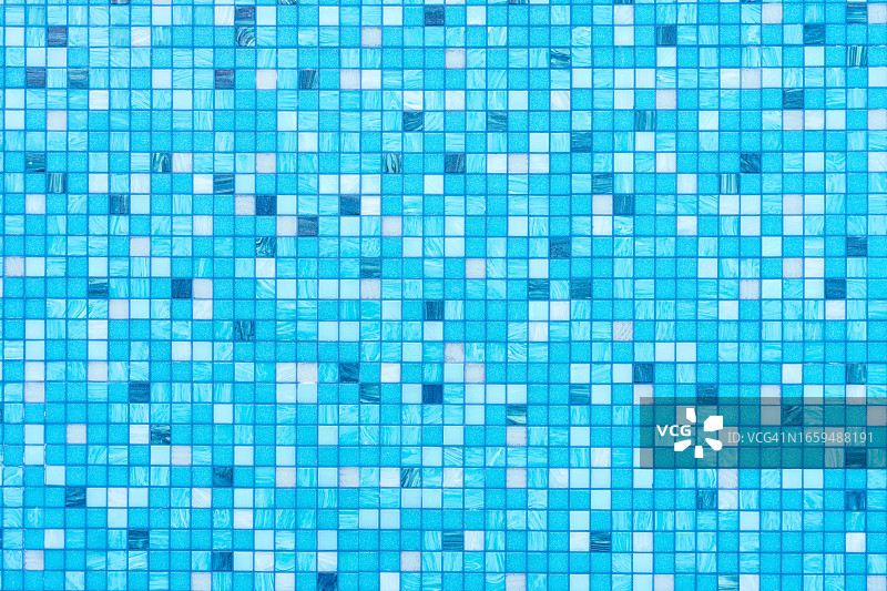 抽象的游泳池瓷砖细节图片素材