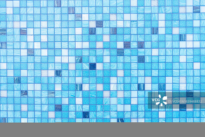 抽象的游泳池瓷砖细节图片素材