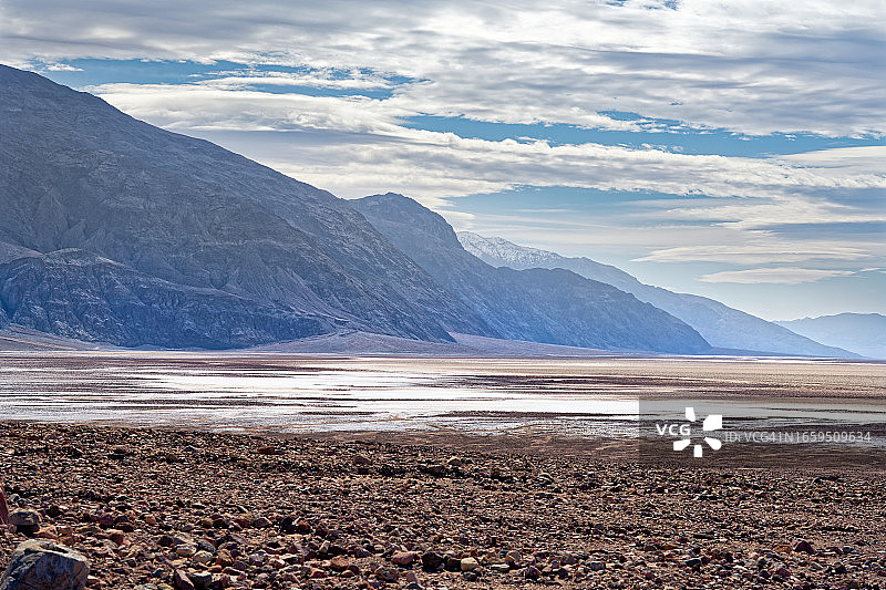 死亡谷国家公园的峡湾图片素材