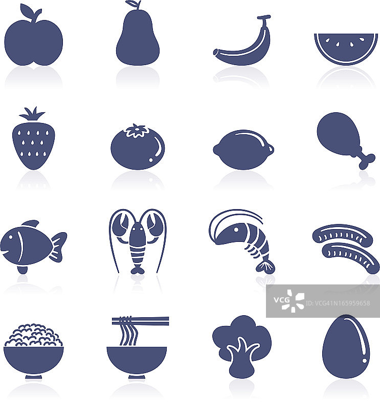 食品图标合集图片素材