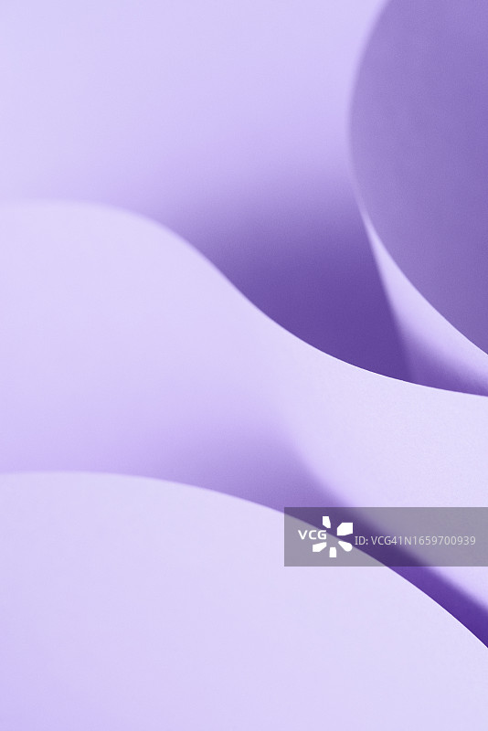 纸质S形抽象紫色背景图片素材