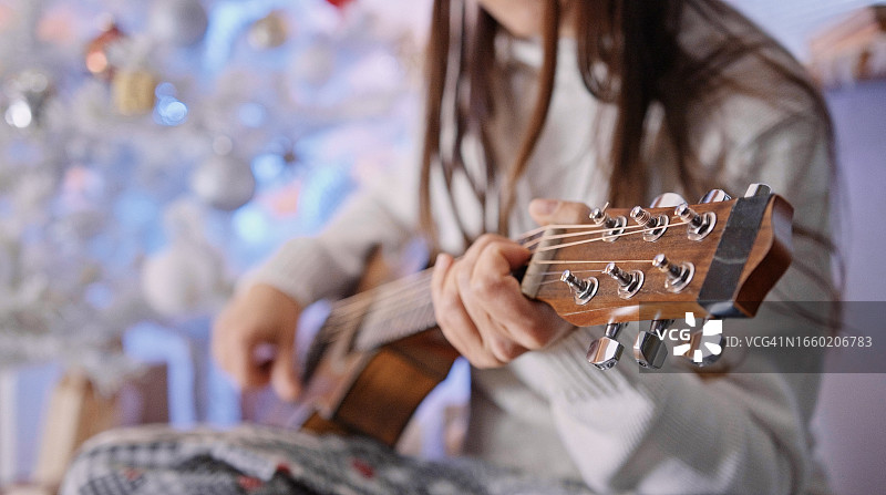居家圣诞前夜图片素材