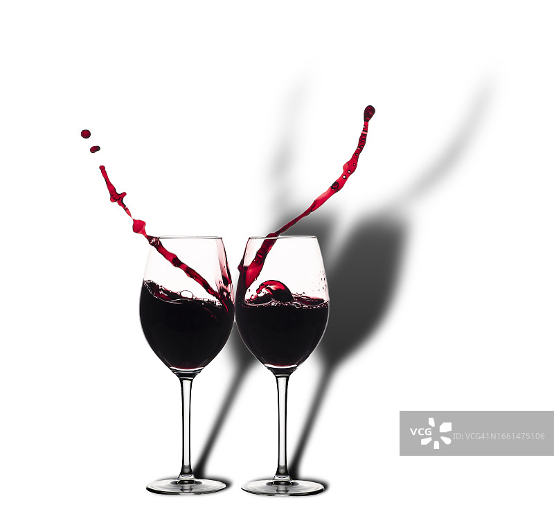 长阴影吐司葡萄酒图片素材