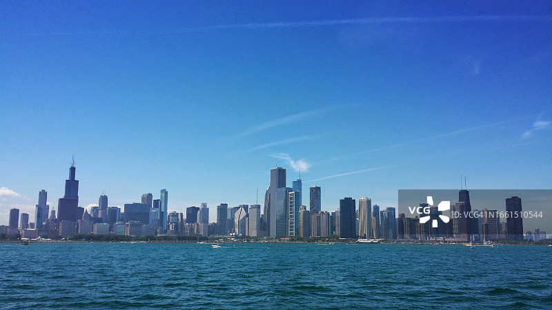 芝加哥天际线（白天）图片素材