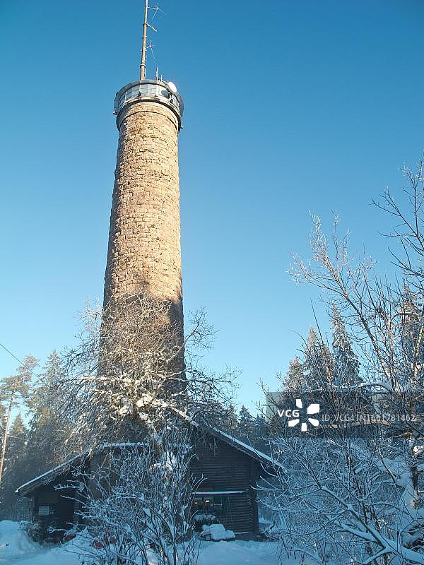 施托克瓦尔德塔，瞭望塔，富特旺根，黑森林，巴登-符腾堡州，德国图片素材