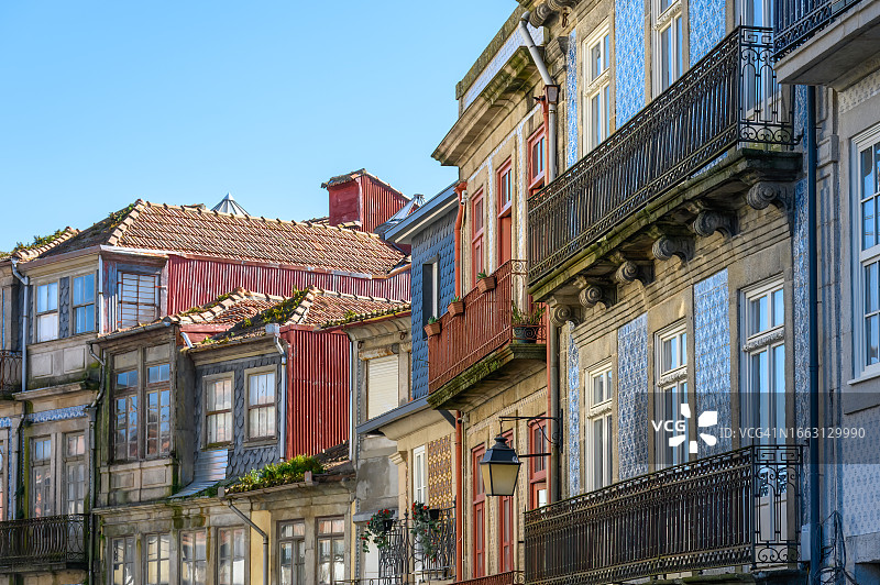 波尔图老建筑图片素材