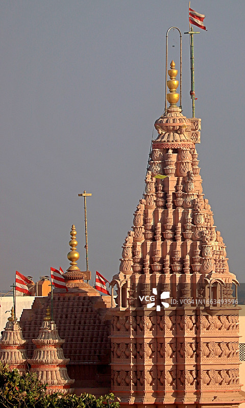 印度古吉拉特邦德瓦尔卡斯里·奎师那神庙图片素材