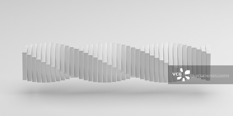 螺旋形状浮动抽象3D背景图片素材