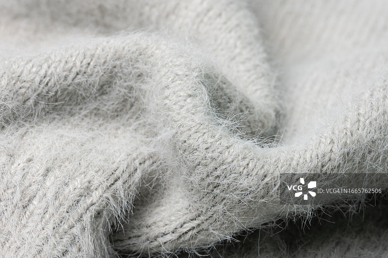 灰色织物纹理背景细节特写图片素材