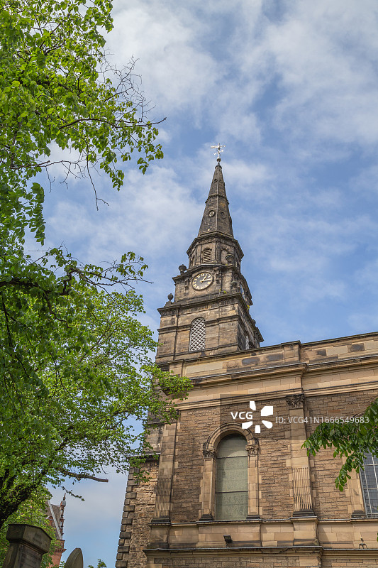 圣库斯伯特教区教堂图片素材