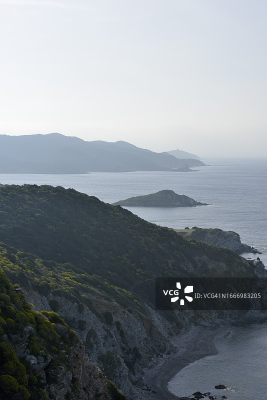意大利撒丁岛特乌拉达海湾马尔法塔诺角图片素材