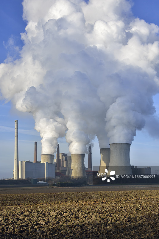 德国Neurath I燃煤电站图片素材