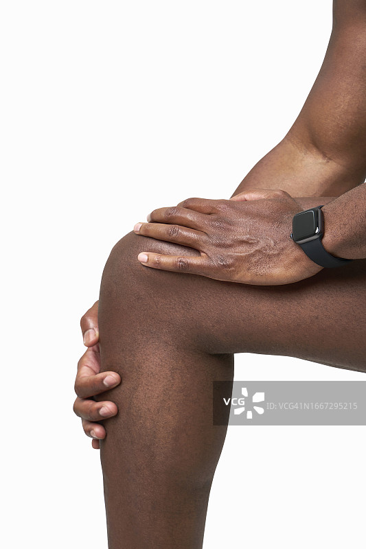 膝盖受伤图片素材