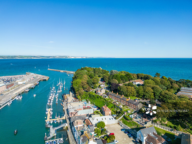 韦茅斯港图片素材