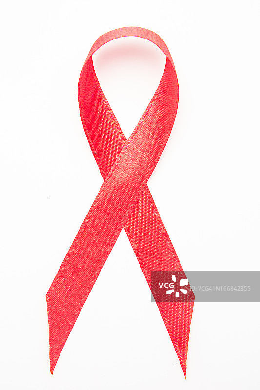 红色意识丝带图片素材