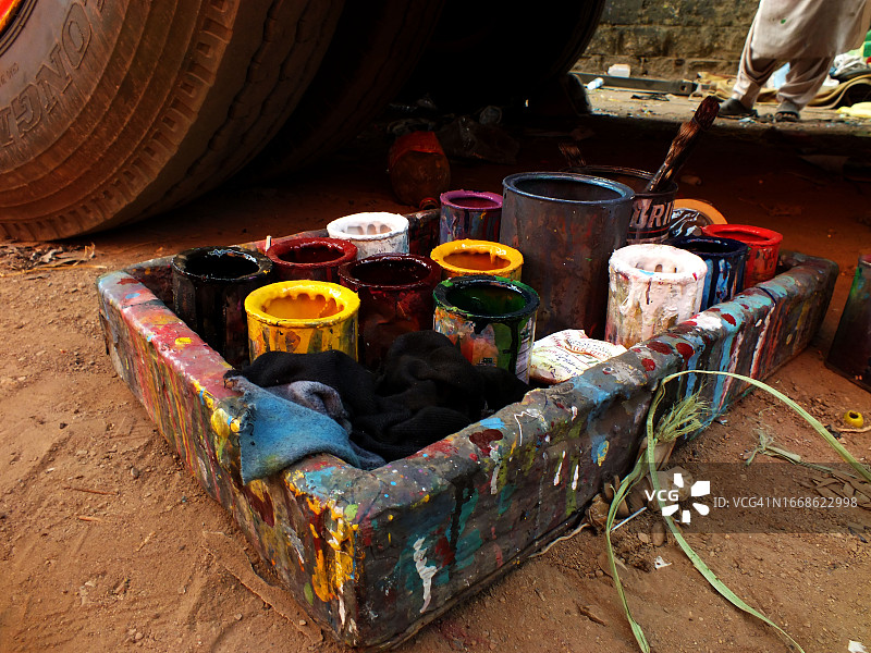 巴基斯坦卡车艺术图片素材